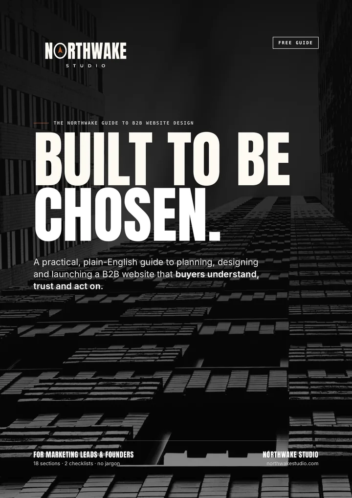 Cover of Built to Be Chosen: The Northwake Guide to B2B Website Design
