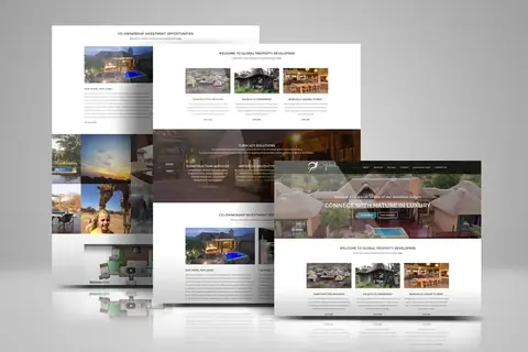 Global Property Development: Website design