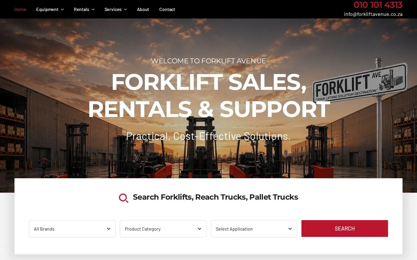 Forklift Avenue: Website